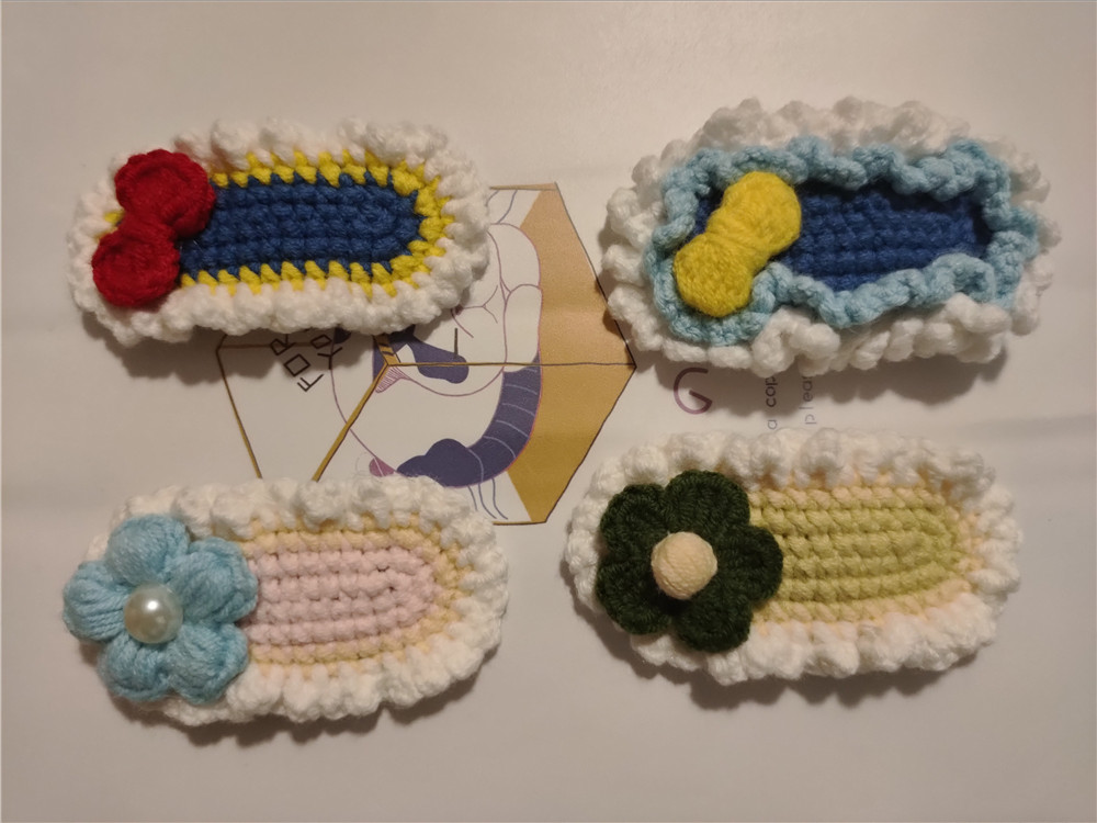 crochet hair pins