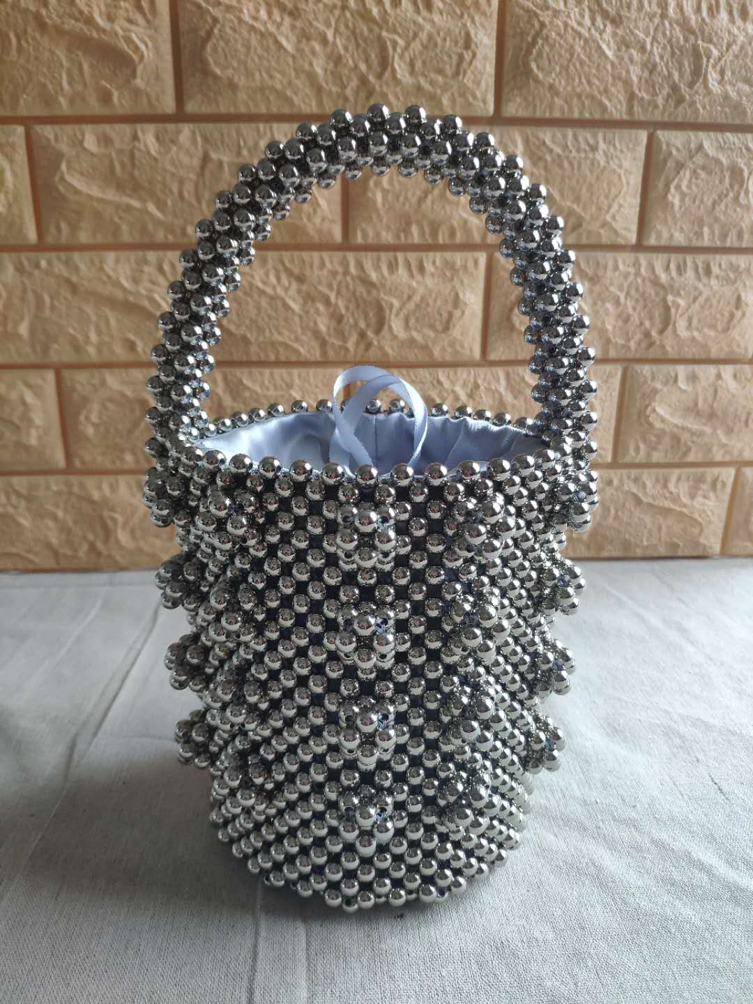 acrylic bead bag