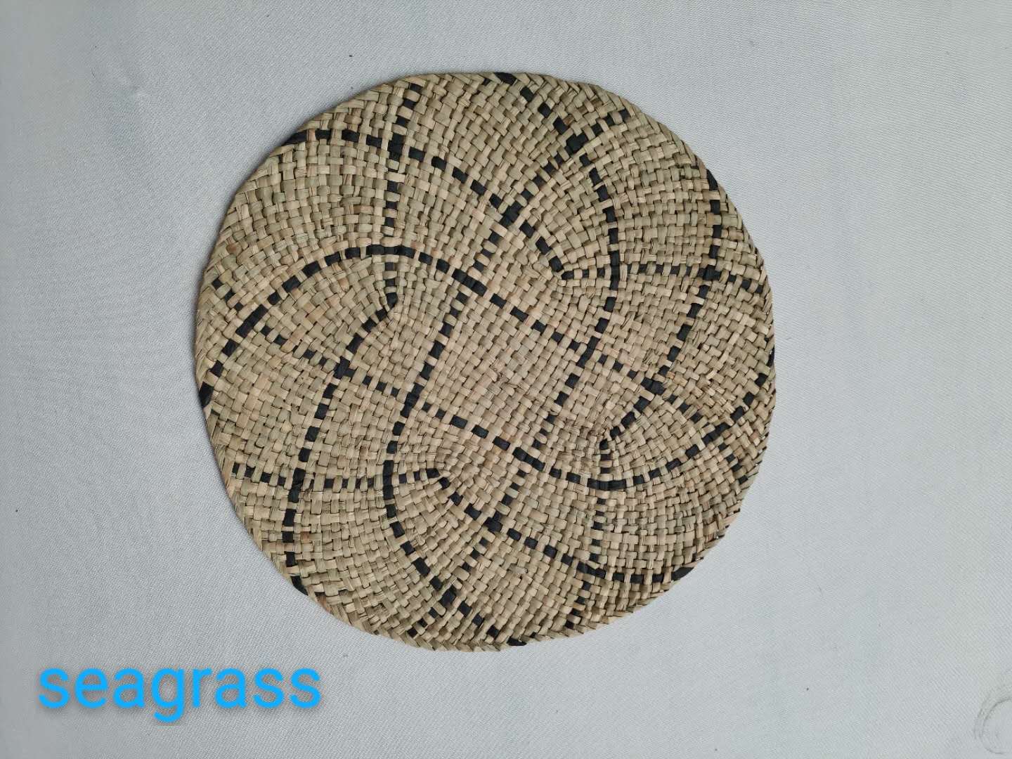 straw placemat