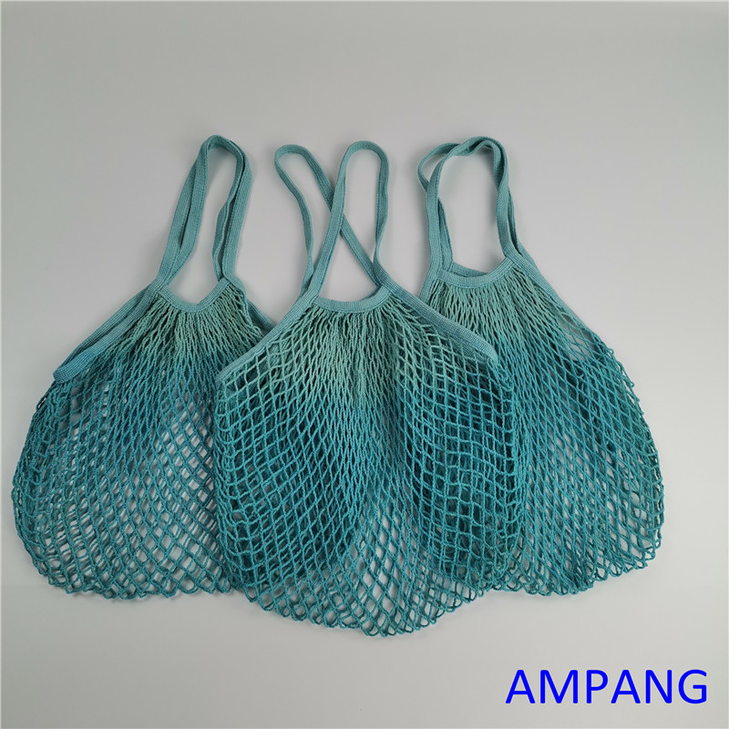 dye cotton net bag