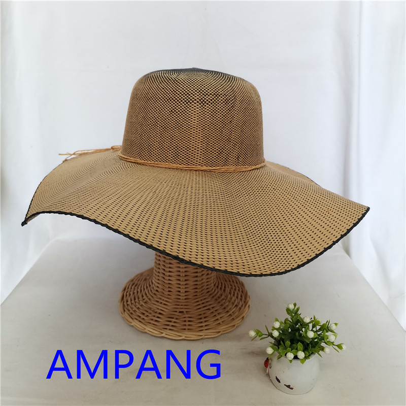paper woven hat