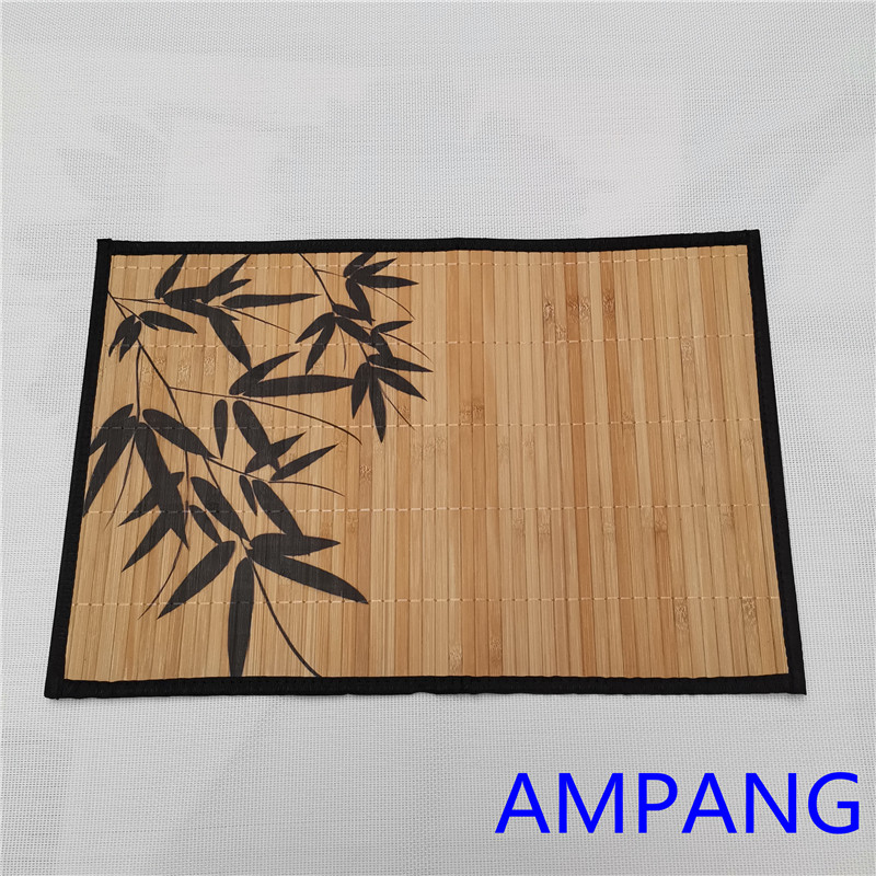 bamboo pieces placemat