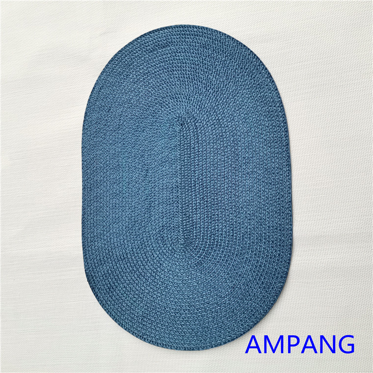 oval pp table mat