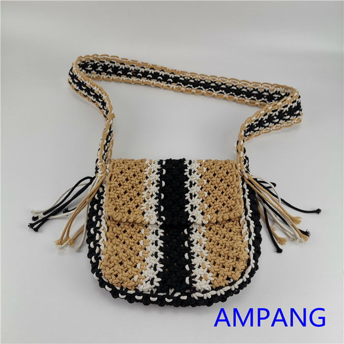 cotton rope handmade bag
