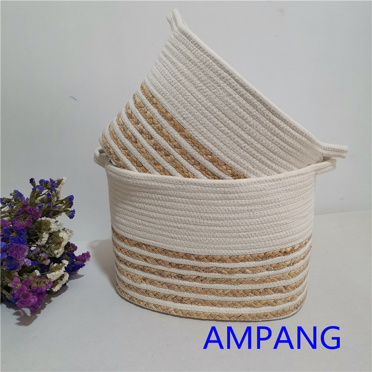 cotton rope basket