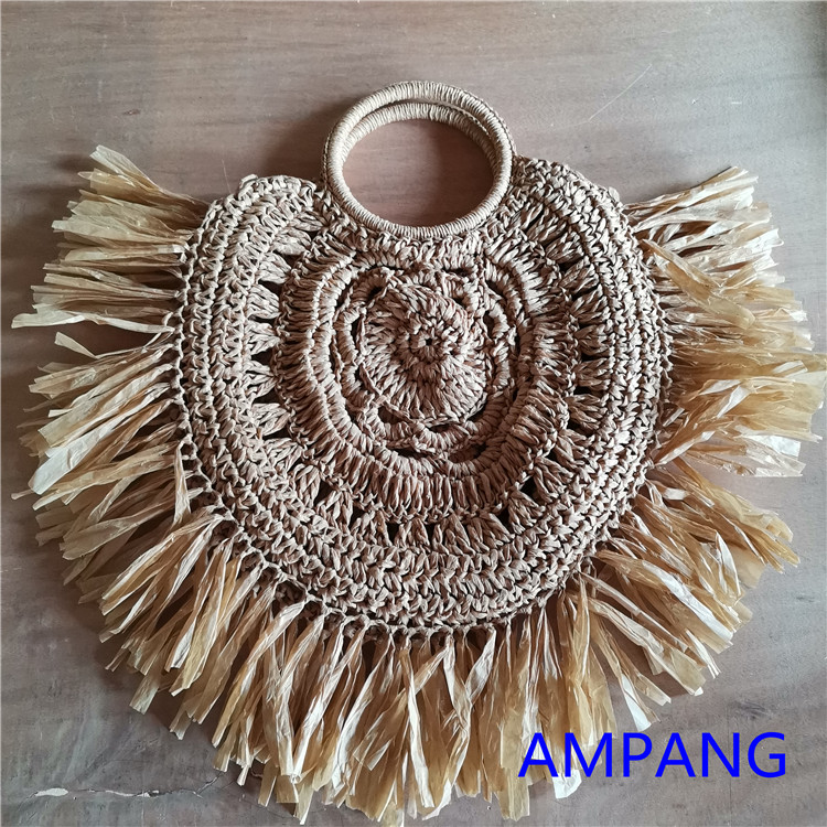 crochet paper bag