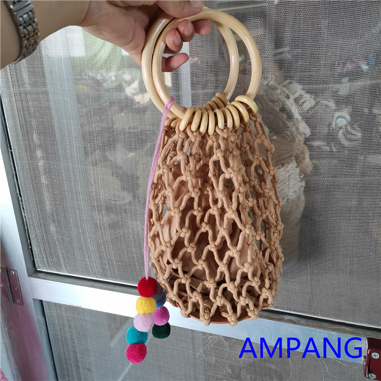 cotton rope woven bag