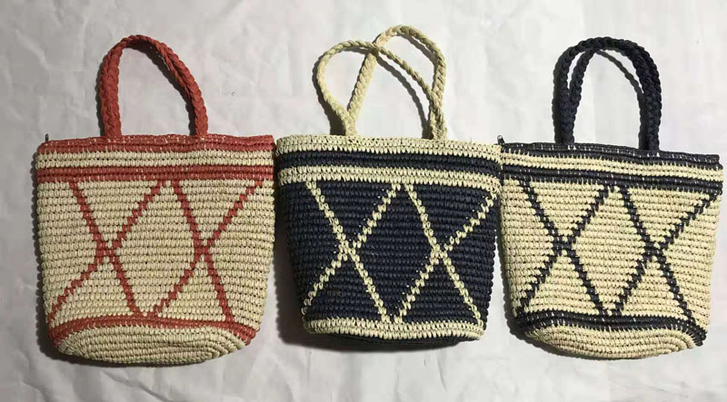 paper crochet bag